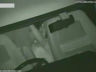 Infrared kamera auto pysäköidä seksi klipsi