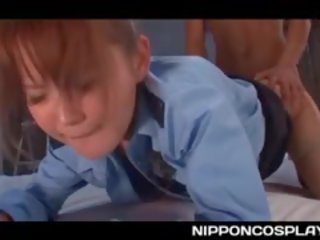 Fantastic Ass Jap Police Woman Slit Pounded And Mouth Fucked Hard